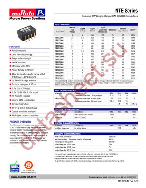 NTE0303MC-R datasheet  